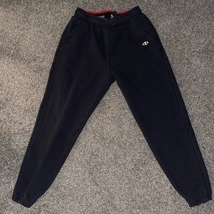 Under Armour Cuffed Fleece Sweatpants. Black Size Large.